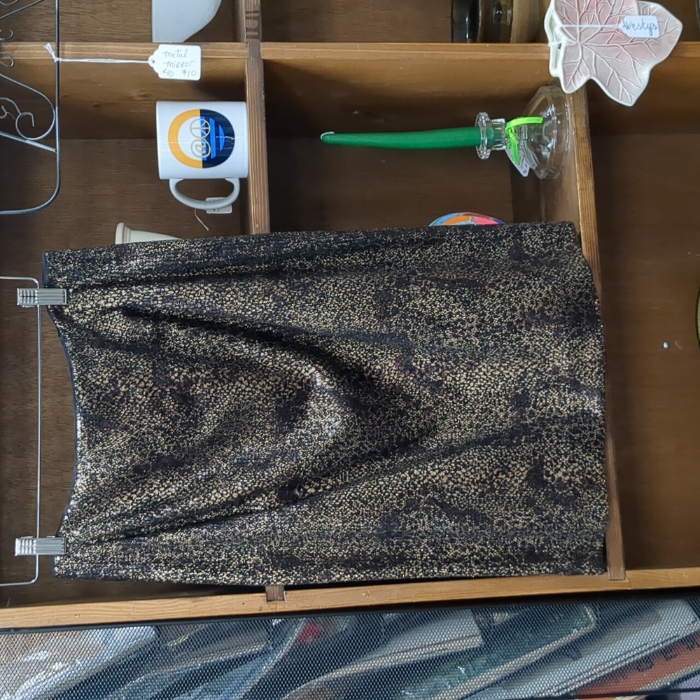New Worth New York Sequin High Waist Skirt